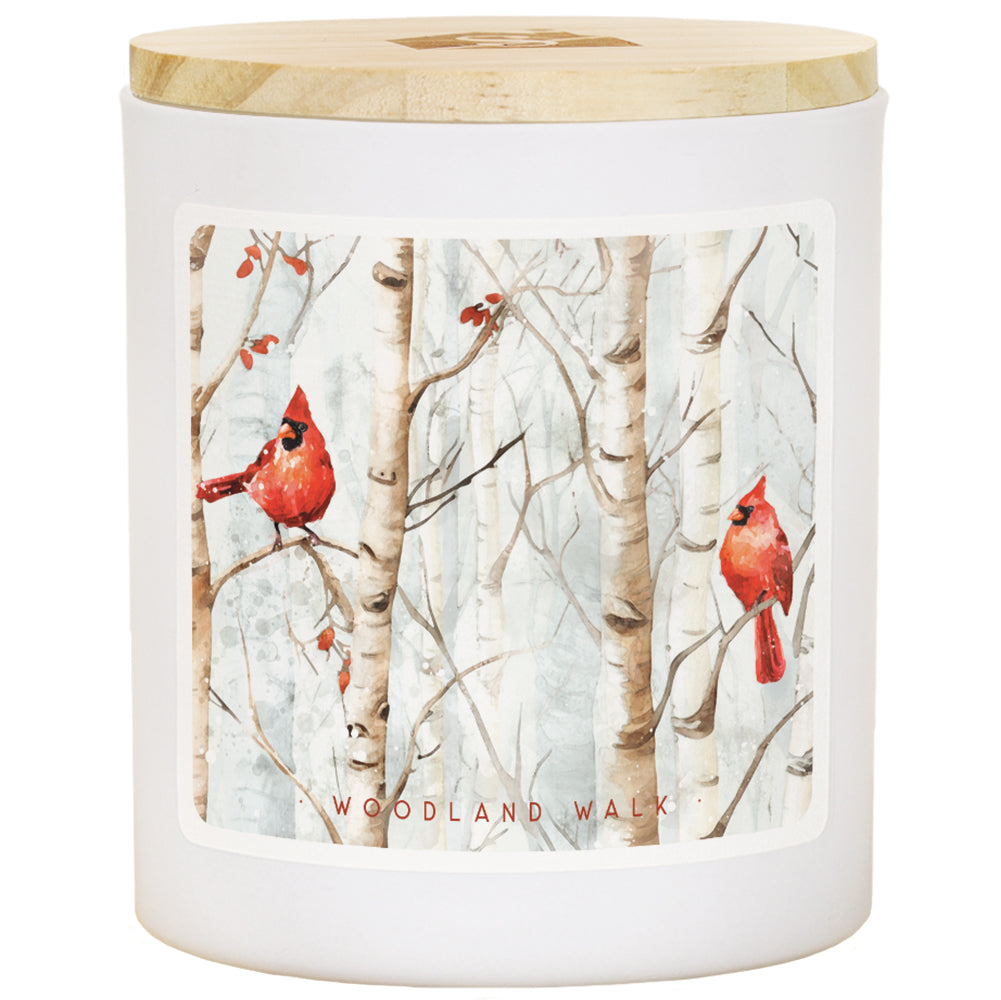 Cardinals Birch Trees Woodland Walk-500 History-Sincere Surroundings-Hello Friends Boutique-Woman's Fashion Boutique Located in Traverse City, MI