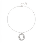 Camille Open Circle Statement Necklace - WATERPROOF-Necklace-Pretty Simple