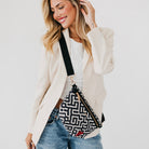 Colby Canvas Printed Bum Bag-Bum Bag-Pretty Simple