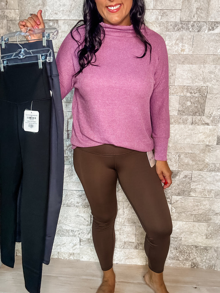 Easy Like Sunday Morning Leggings (S-3XL)-210 Leggings/Joggers-Yelete-Hello Friends Boutique-Woman's Fashion Boutique Located in Traverse City, MI