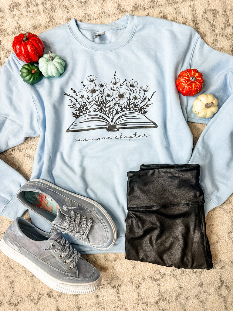 One More Chapter Sweatshirt (S-5XL)-131 On Demand Graphic-SunFrog-Hello Friends Boutique-Woman's Fashion Boutique Located in Traverse City, MI