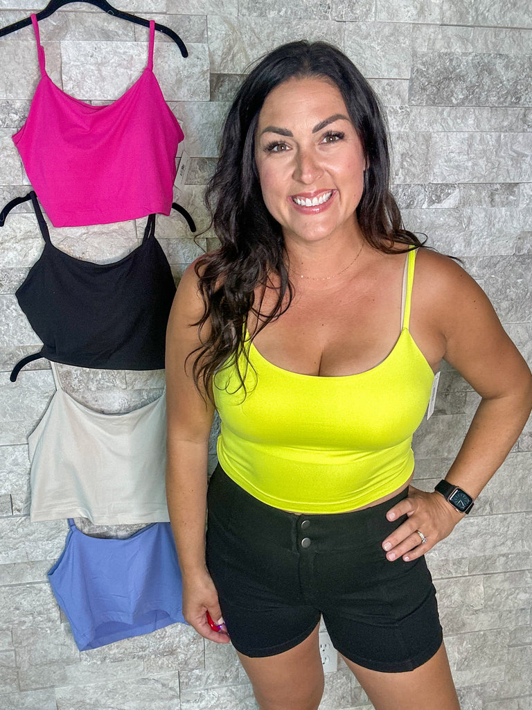 Worth The Chase Camisole (S-3XL)-120 Sleeveless-Rae Mode-Hello Friends Boutique-Woman's Fashion Boutique Located in Traverse City, MI