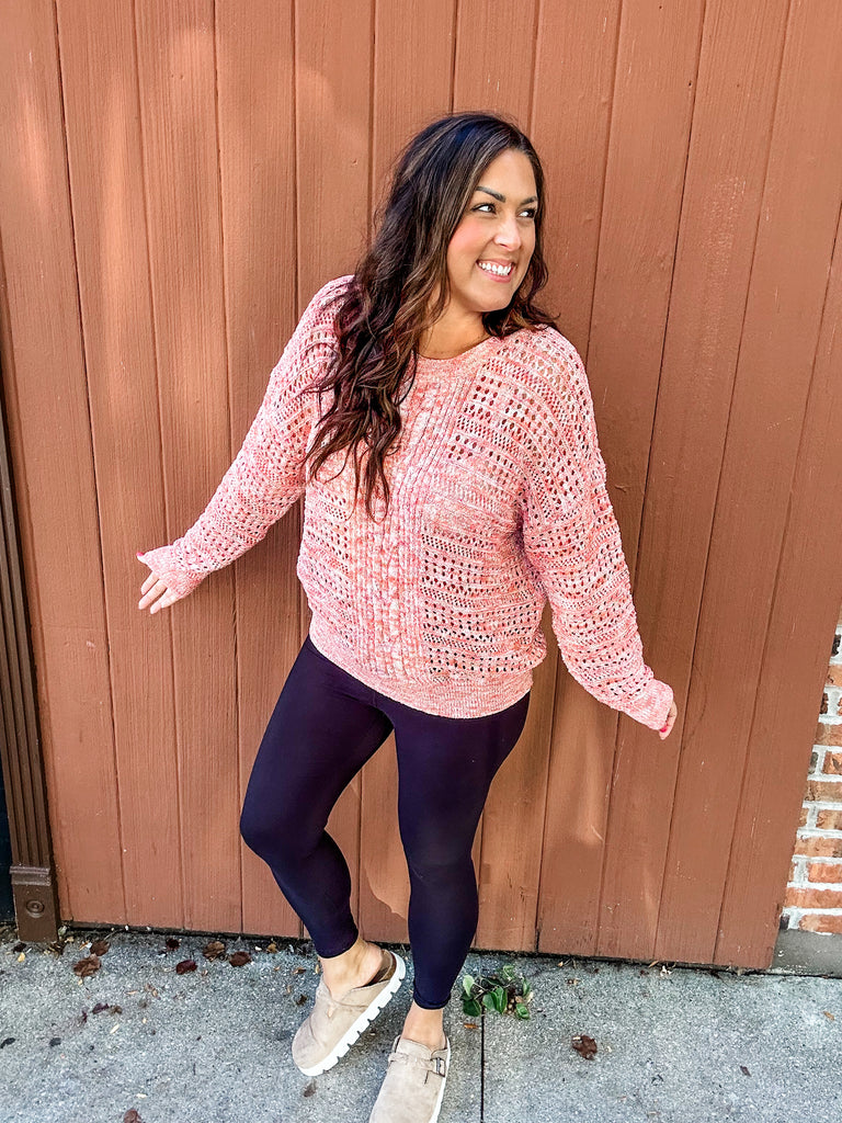 Threaded Vibes Top (S-L)-110 Long Sleeve-Easel-Hello Friends Boutique-Woman's Fashion Boutique Located in Traverse City, MI