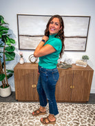 The City Chic Kick Flares (0-24W)-200 Denim-Judy Blue-Hello Friends Boutique-Woman's Fashion Boutique Located in Traverse City, MI