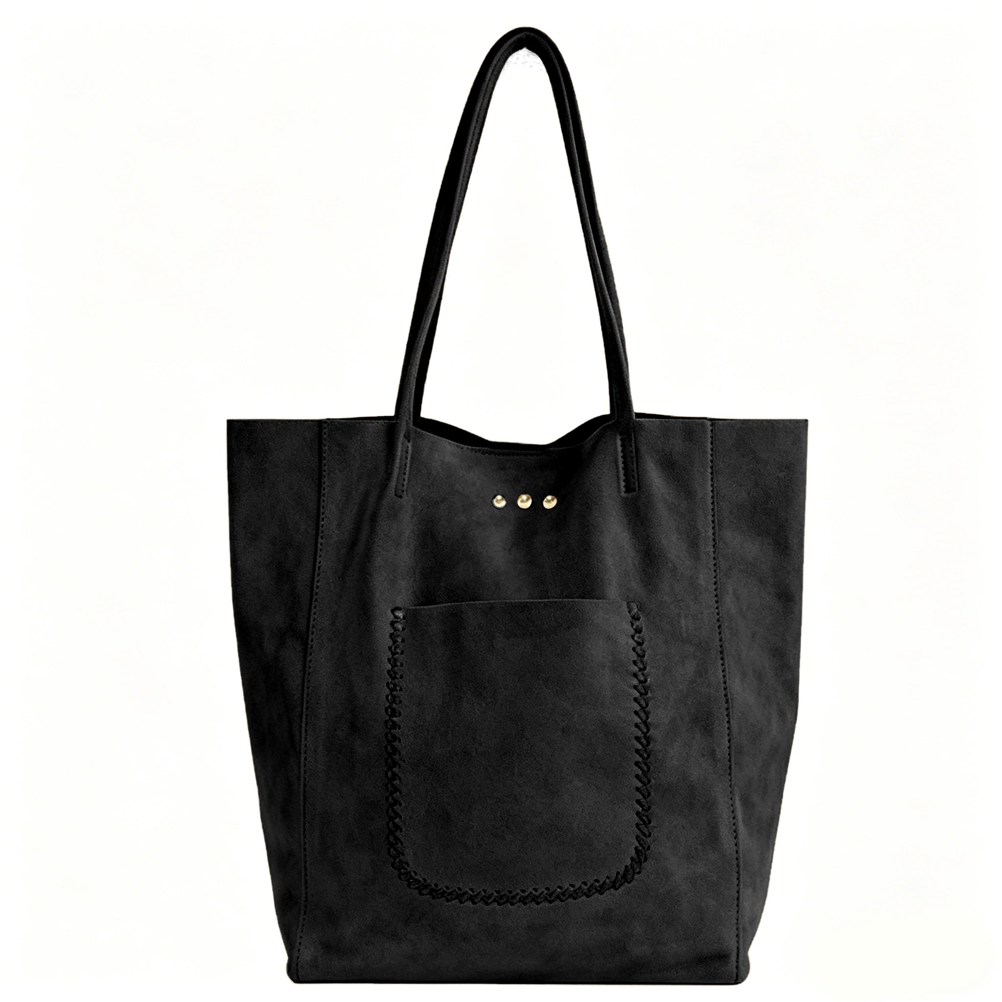 Dawn Suede Carryall Tote-Tote Bag-Pretty Simple