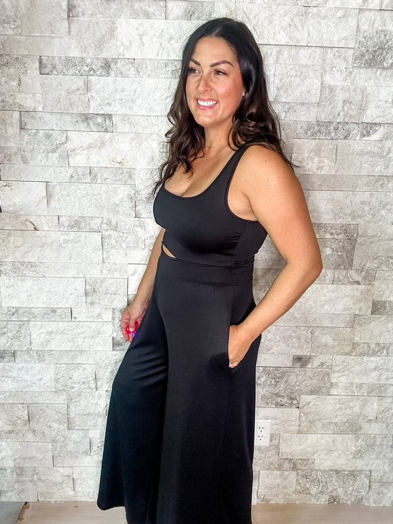 Wasted On You Jumpsuit (S-3XL)-190 Rompers/Jumpsuits-ELDRIDGE BY ELLIS-Hello Friends Boutique-Woman's Fashion Boutique Located in Traverse City, MI