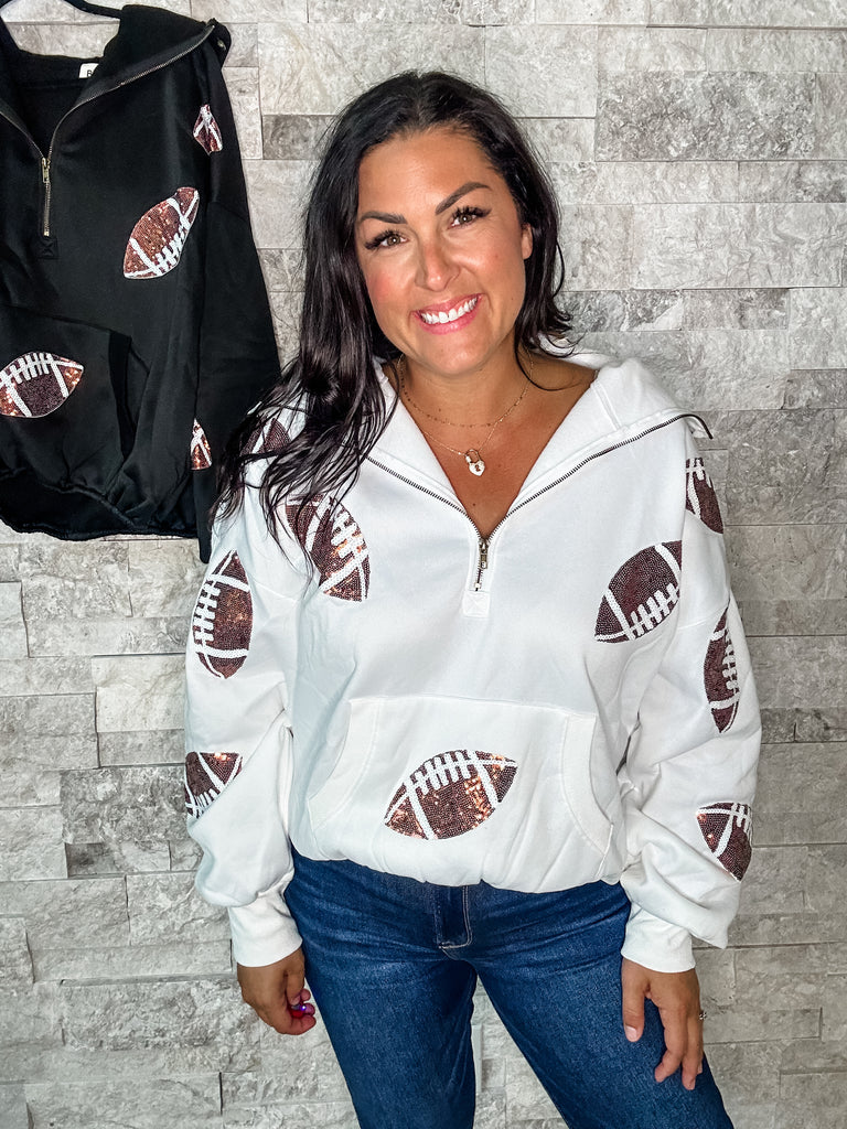 Game Day Ready Hoodie (S-XL)-110 Long Sleeve-BIBI-Hello Friends Boutique-Woman's Fashion Boutique Located in Traverse City, MI