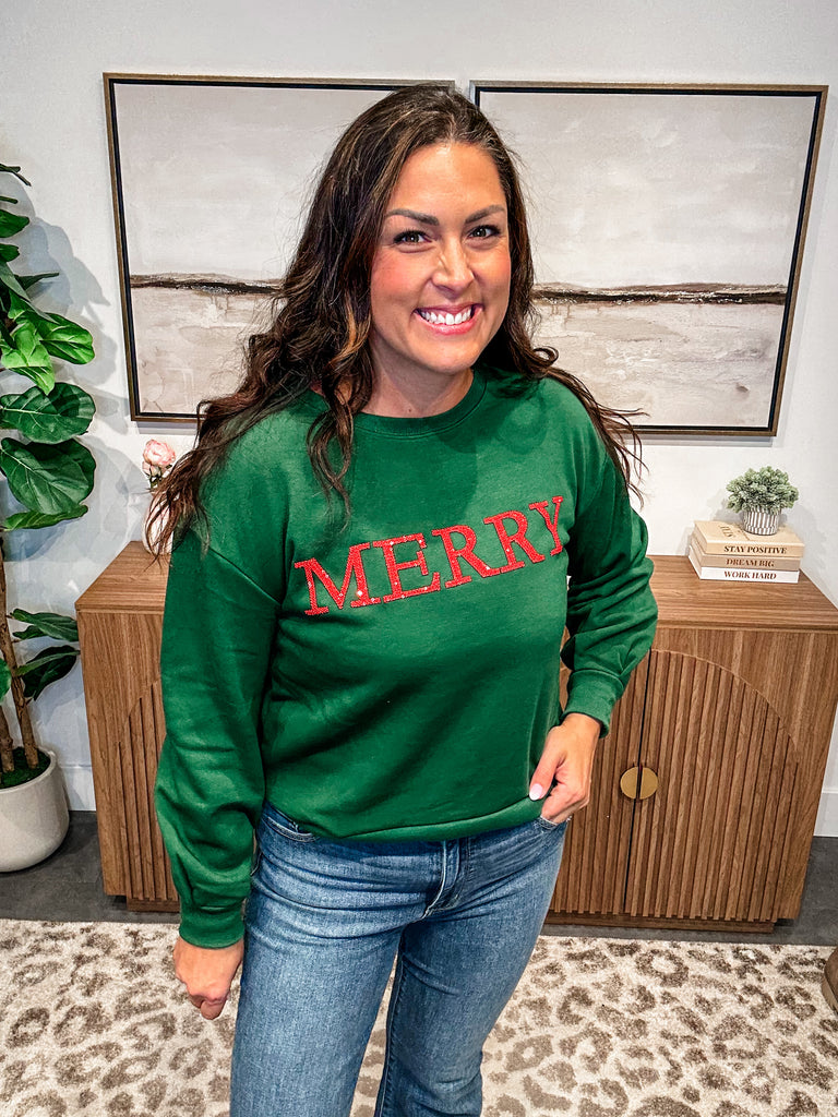 Sparkle Season Sweatshirt (S-1XL)-130 Graphic Tees-Merigold Kiss-Hello Friends Boutique-Woman's Fashion Boutique Located in Traverse City, MI