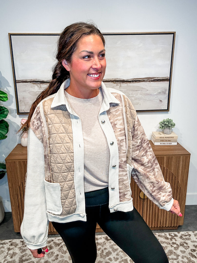 The Trailblazer Thermal Jacket (S-L)-160 Cardigans/Kimonos-POL-Hello Friends Boutique-Woman's Fashion Boutique Located in Traverse City, MI