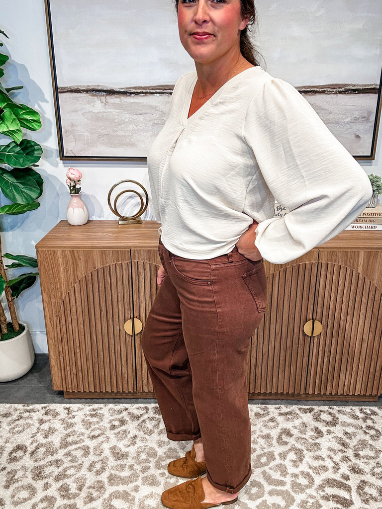 Breezy Barrel Bottoms (0-15, 1X-3X)-200 Denim-RISEN-Hello Friends Boutique-Woman's Fashion Boutique Located in Traverse City, MI