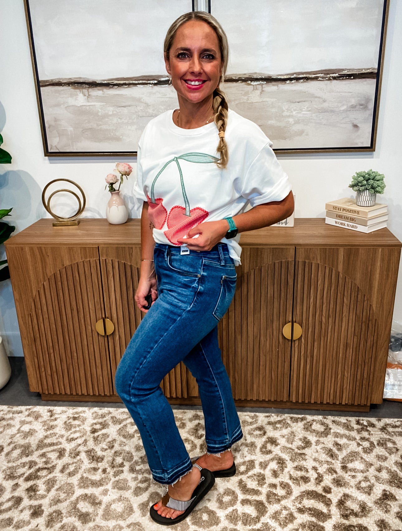 Living's Easy High Waist Flare Denim (0-24W)-200 Denim-Judy Blue-Hello Friends Boutique-Woman's Fashion Boutique Located in Traverse City, MI