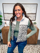 Fierce & Fluffy Puffer Vest (S-XL)-120 Sleeveless-Staccato-Hello Friends Boutique-Woman's Fashion Boutique Located in Traverse City, MI