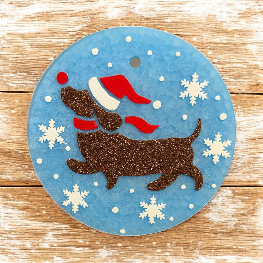 Dachshund Through the Snow Freshie-Bug & Bean Freshies-Hello Friends Boutique-Woman's Fashion Boutique Located in Traverse City, MI