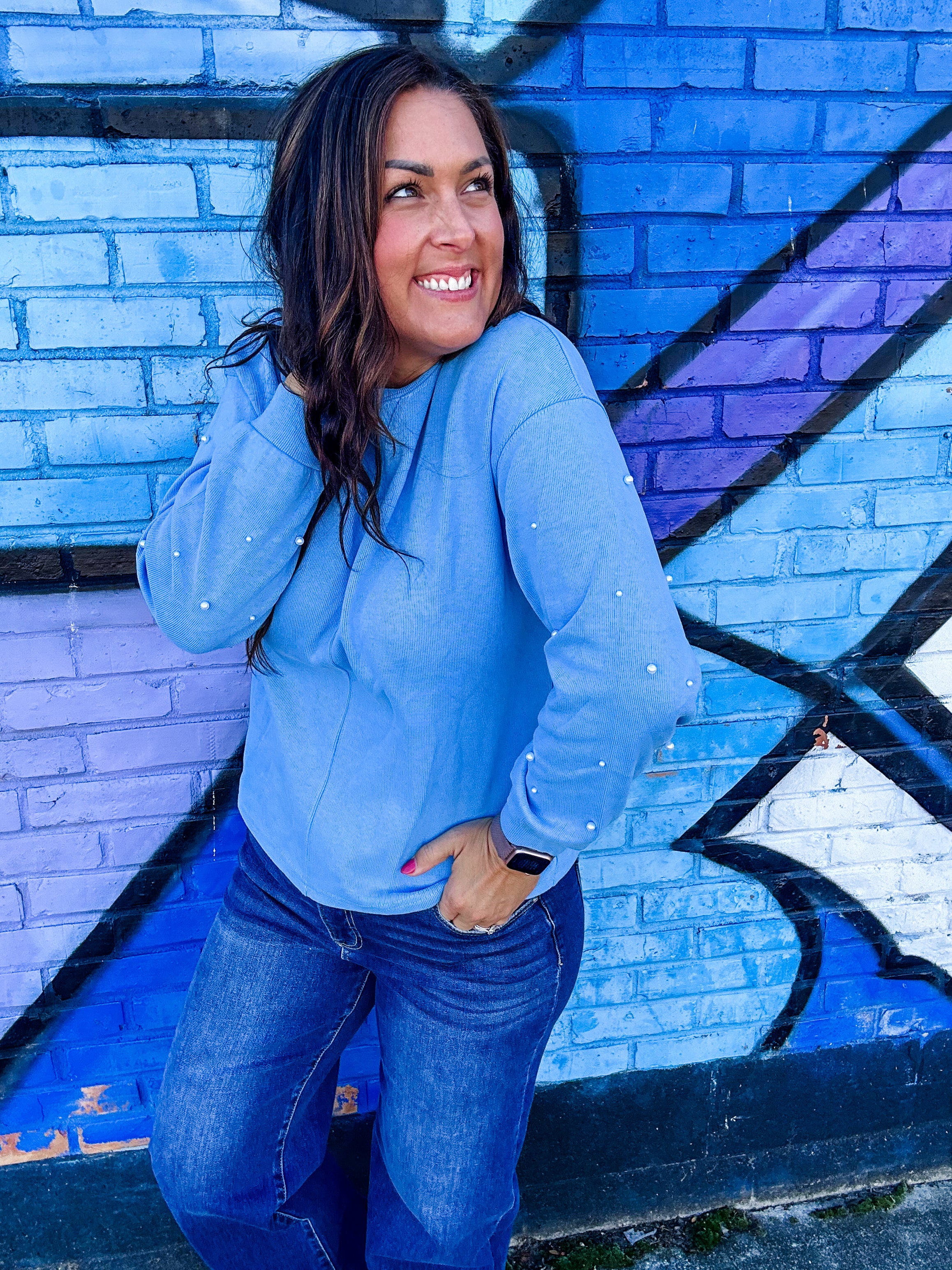 Pearlfect Pullover (S-XL)-110 Long Sleeve-Aapparella-Hello Friends Boutique-Woman's Fashion Boutique Located in Traverse City, MI