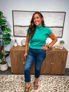 The City Chic Kick Flares (0-24W)-200 Denim-Judy Blue-Hello Friends Boutique-Woman's Fashion Boutique Located in Traverse City, MI