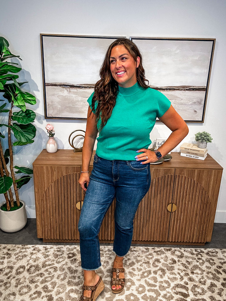 The City Chic Kick Flares (0-24W)-200 Denim-Judy Blue-Hello Friends Boutique-Woman's Fashion Boutique Located in Traverse City, MI