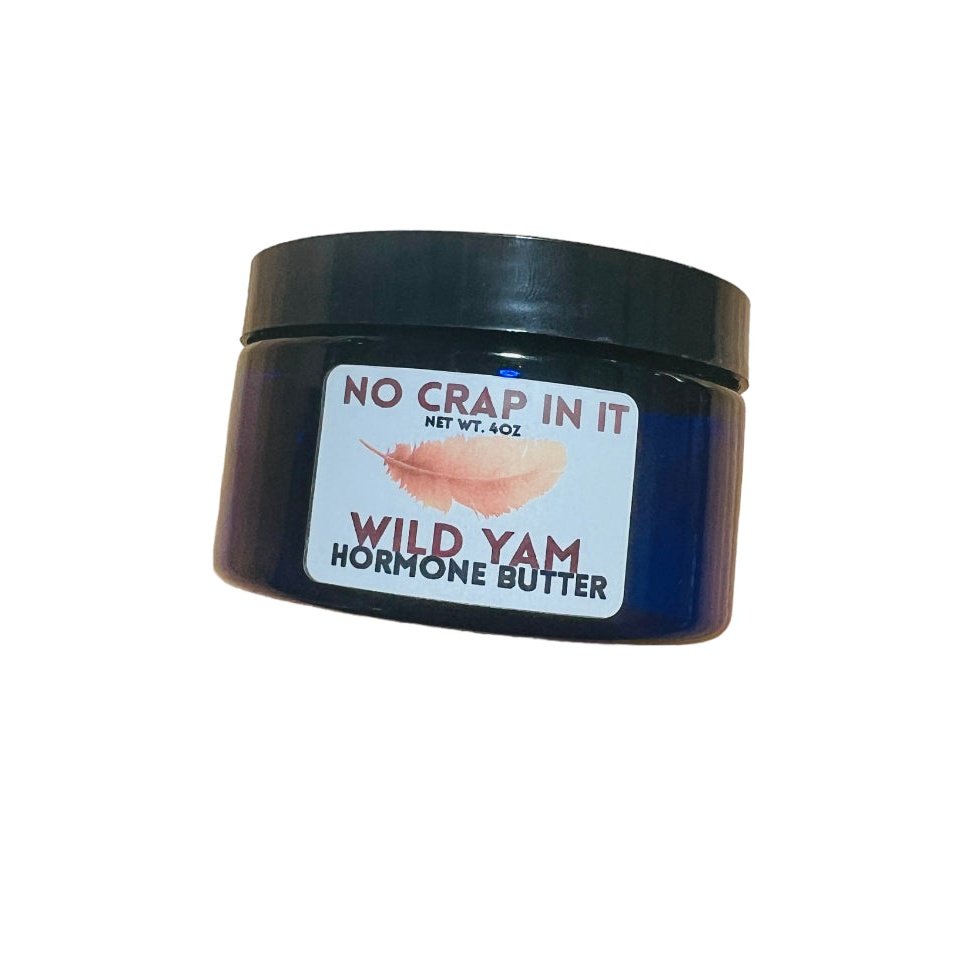 Wild Yam Butter - Hormone Balancing Relief - 4oz-500 History-No Crap In It-Hello Friends Boutique-Woman's Fashion Boutique Located in Traverse City, MI