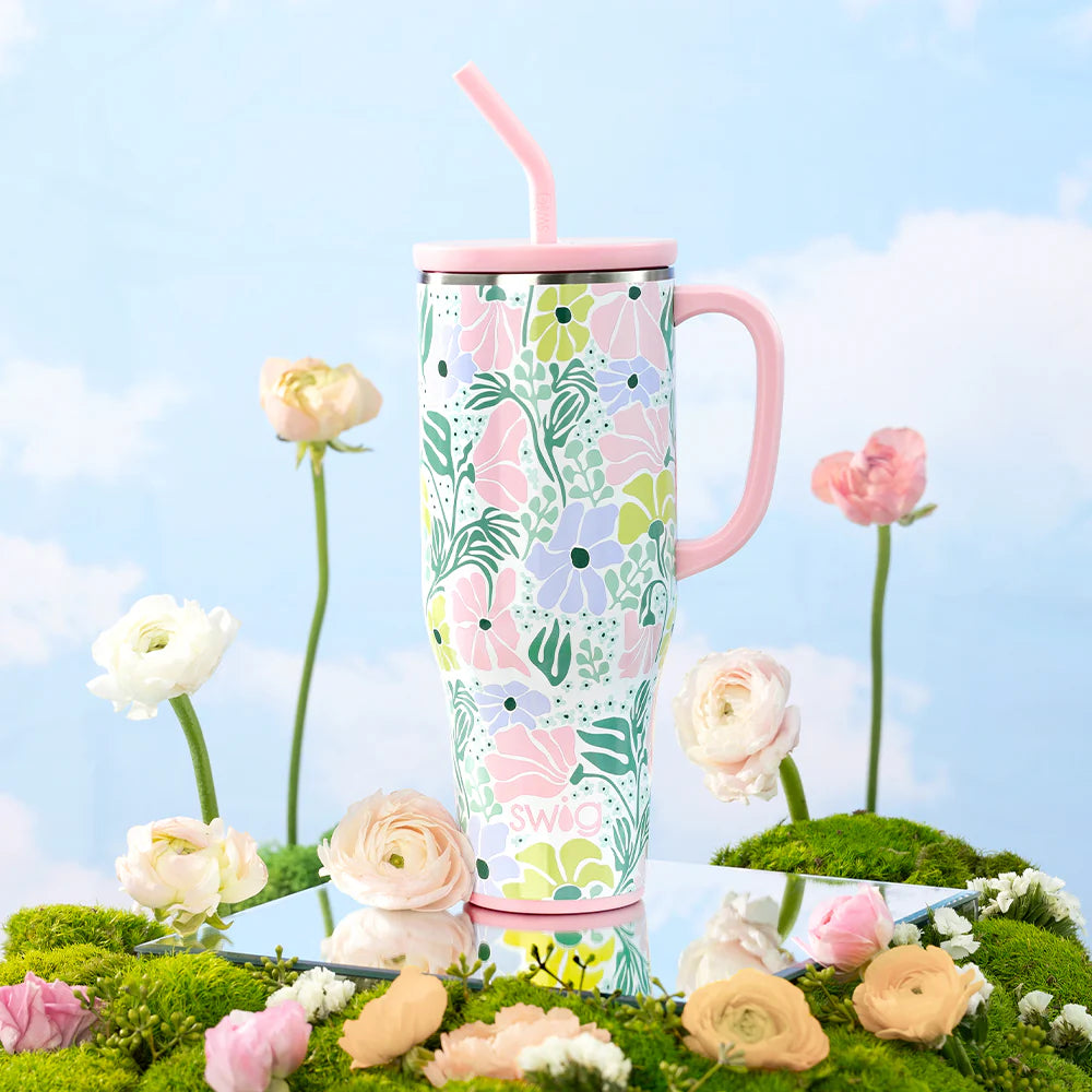Garden Party Mega Mug 40oz-300 Treats/Gift-Swig Life-Hello Friends Boutique-Woman's Fashion Boutique Located in Traverse City, MI