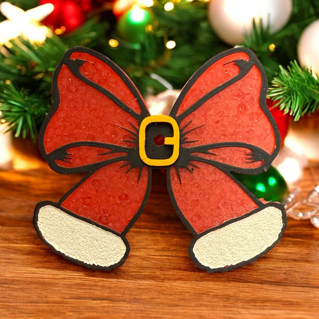 Santa Bow Freshie-Bug & Bean Freshies-Hello Friends Boutique-Woman's Fashion Boutique Located in Traverse City, MI