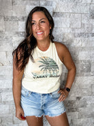 Vacay Mode Tank (S-3XL)-130 Graphic Tees-FOX & OWL-Hello Friends Boutique-Woman's Fashion Boutique Located in Traverse City, MI