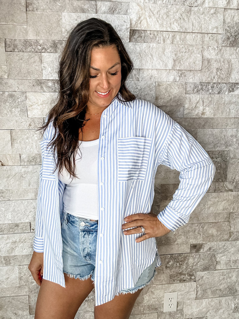 Top Shelf Top (S-3XL)-110 Long Sleeve-White Birch-Hello Friends Boutique-Woman's Fashion Boutique Located in Traverse City, MI