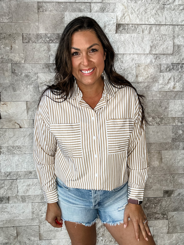 Top Shelf Top (S-3XL)-110 Long Sleeve-White Birch-Hello Friends Boutique-Woman's Fashion Boutique Located in Traverse City, MI