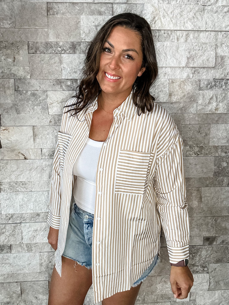 Top Shelf Top (S-3XL)-110 Long Sleeve-White Birch-Hello Friends Boutique-Woman's Fashion Boutique Located in Traverse City, MI