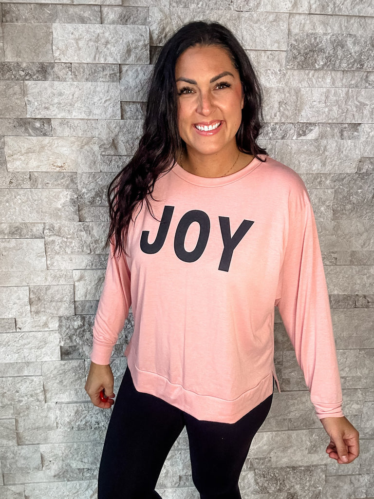 Joy To The World Top (S-3XL)-110 Long Sleeve-Sew In Love-Hello Friends Boutique-Woman's Fashion Boutique Located in Traverse City, MI