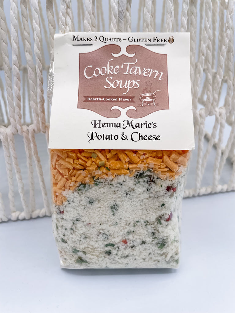 Henna Marie's Potato Cheese Soup-300 Treats/Gift-Cooke Tavern Soups-Hello Friends Boutique-Woman's Fashion Boutique Located in Traverse City, MI