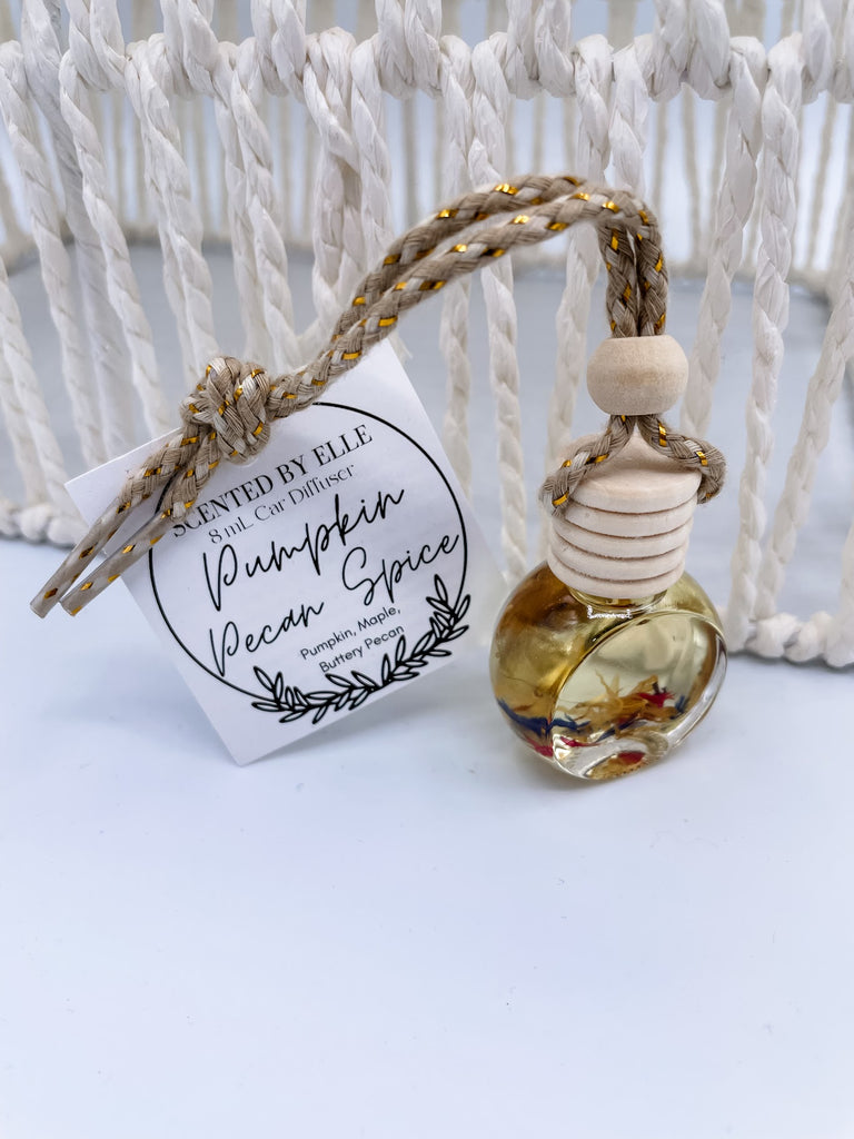 Pumpkin Pecan Spice Swirl Car Diffuser-300 Treats/Gift-Scented by Elle-Hello Friends Boutique-Woman's Fashion Boutique Located in Traverse City, MI