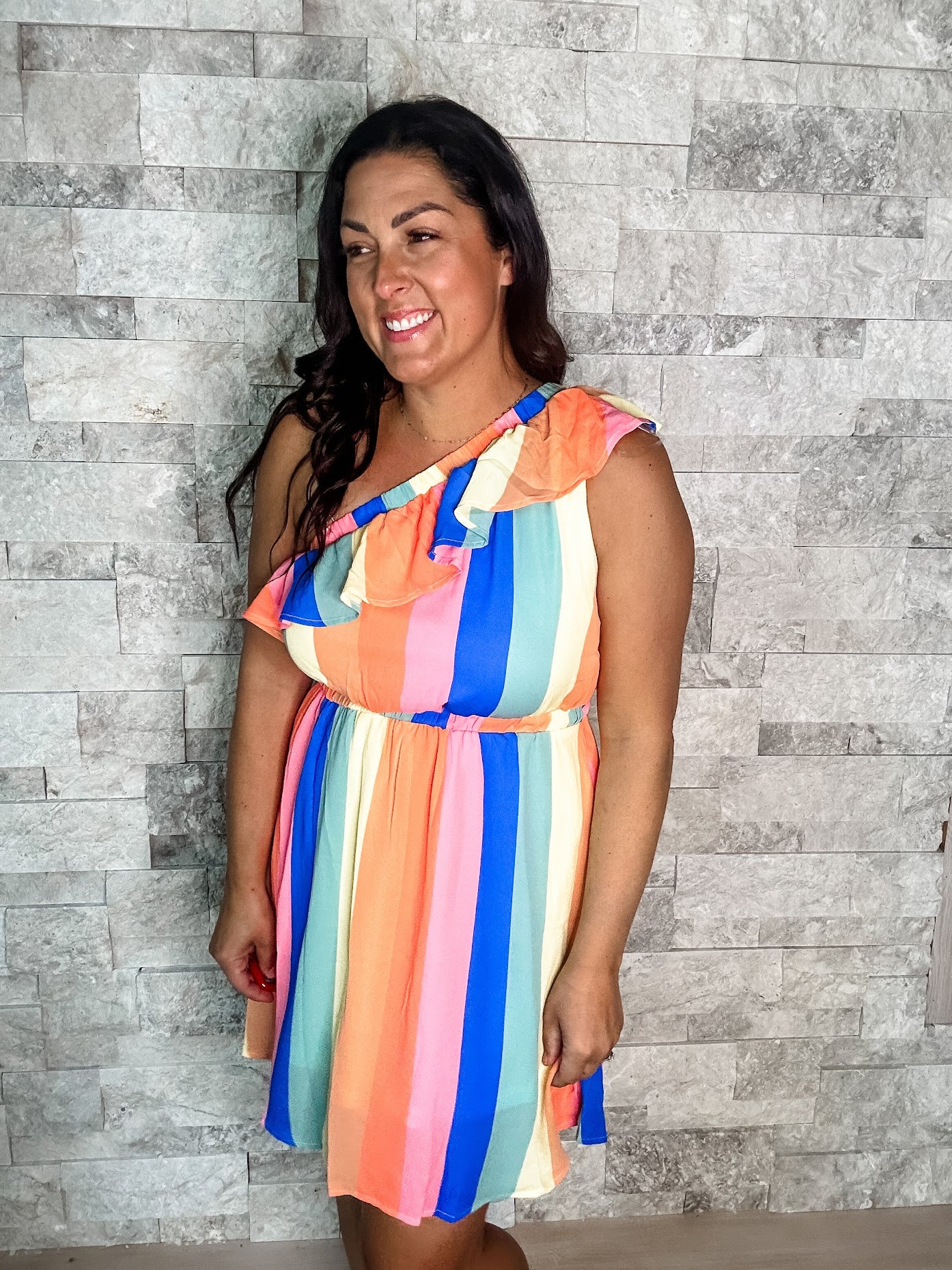 Double Shot Of Whiskey Dress (S-3XL)-180 Dresses-Andree By Unit-Hello Friends Boutique-Woman's Fashion Boutique Located in Traverse City, MI