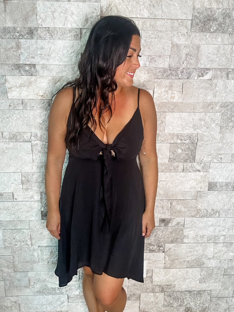 Happiest Here Dress (S-3XL)-180 Dresses-Andree By Unit-Hello Friends Boutique-Woman's Fashion Boutique Located in Traverse City, MI