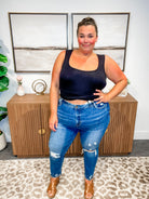 Look Your Best High Rise Denim (24-22W)-200 Denim-Mica Denim-Hello Friends Boutique-Woman's Fashion Boutique Located in Traverse City, MI