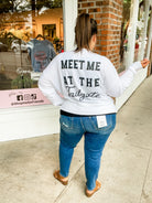 Tailgate Relaxed Sweatshirt (S-XL)-130 Graphic Tees-Shiraleah-Hello Friends Boutique-Woman's Fashion Boutique Located in Traverse City, MI