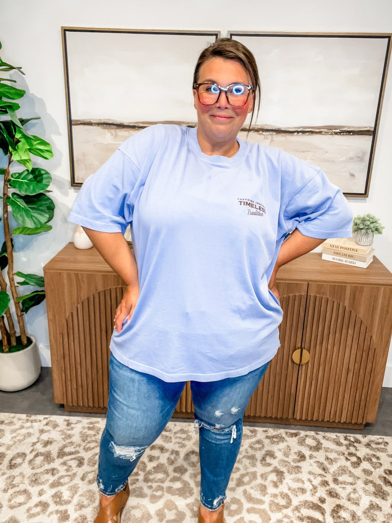 Espresso Martini Mock Tee (S-2XL)-130 Graphic Tees-Southern Bliss Company-Hello Friends Boutique-Woman's Fashion Boutique Located in Traverse City, MI