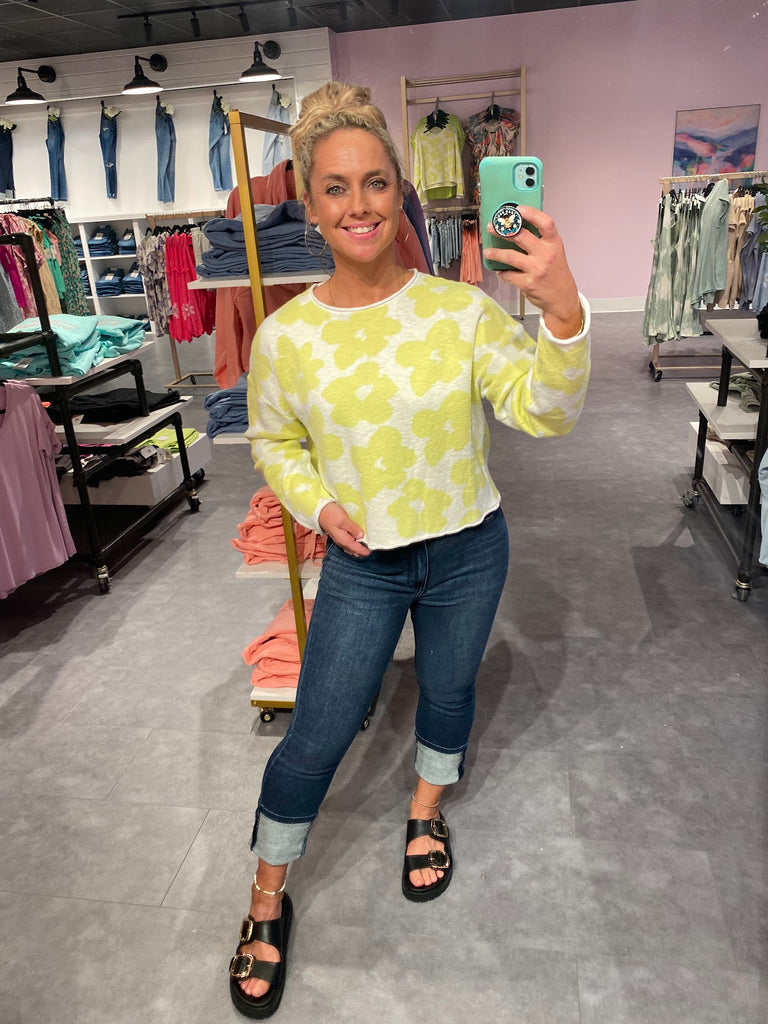 Coastal Prep Top (S/M-M/L)-140 Sweaters-COZY CO-Hello Friends Boutique-Woman's Fashion Boutique Located in Traverse City, MI