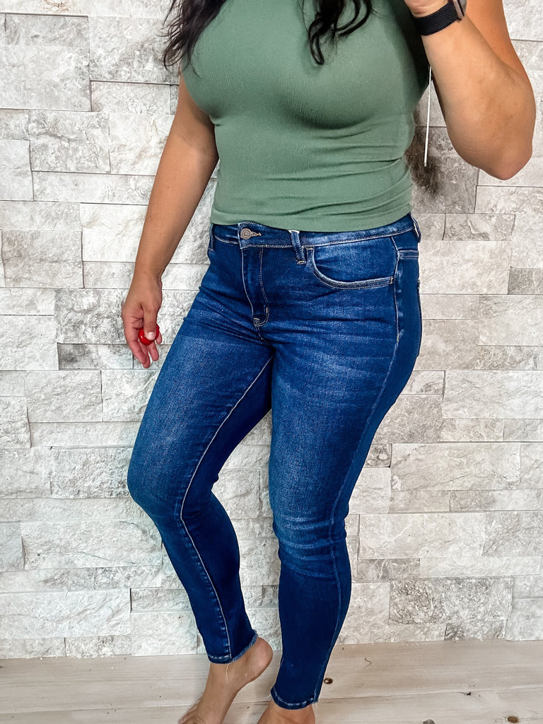 Show You Off Skinny Jeans (24-32)-200 Denim-Vervet by Flying Monkey-Hello Friends Boutique-Woman's Fashion Boutique Located in Traverse City, MI