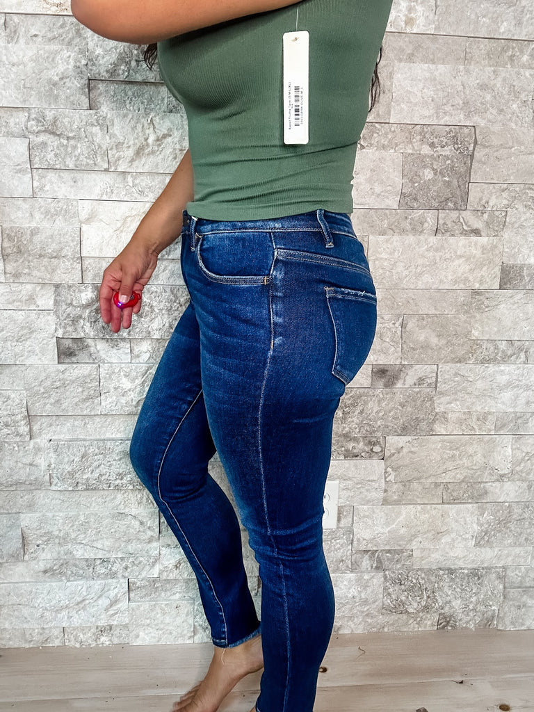 Show You Off Skinny Jeans (24-32)-200 Denim-Vervet by Flying Monkey-Hello Friends Boutique-Woman's Fashion Boutique Located in Traverse City, MI