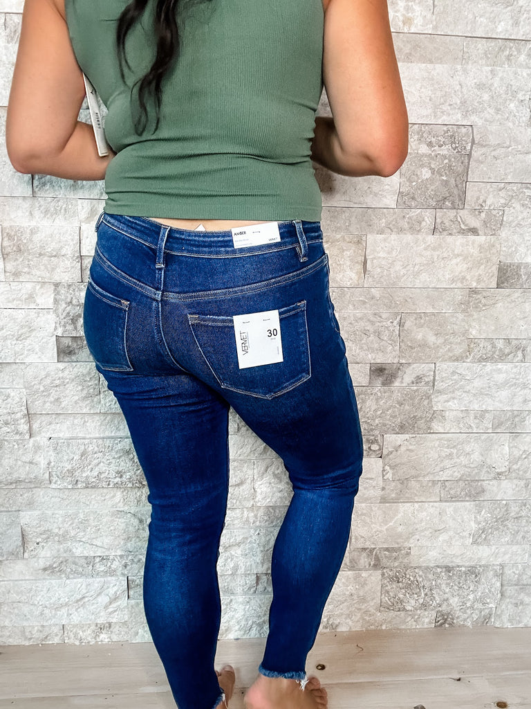 Show You Off Skinny Jeans (24-32)-200 Denim-Vervet by Flying Monkey-Hello Friends Boutique-Woman's Fashion Boutique Located in Traverse City, MI