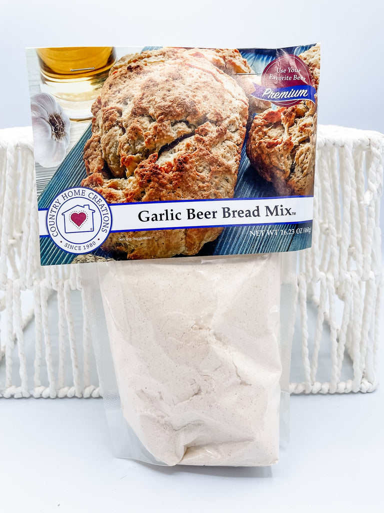 Garlic Beer Bread Mix-300 Treats/Gift-Country Home Creations - faire-Hello Friends Boutique-Woman's Fashion Boutique Located in Traverse City, MI