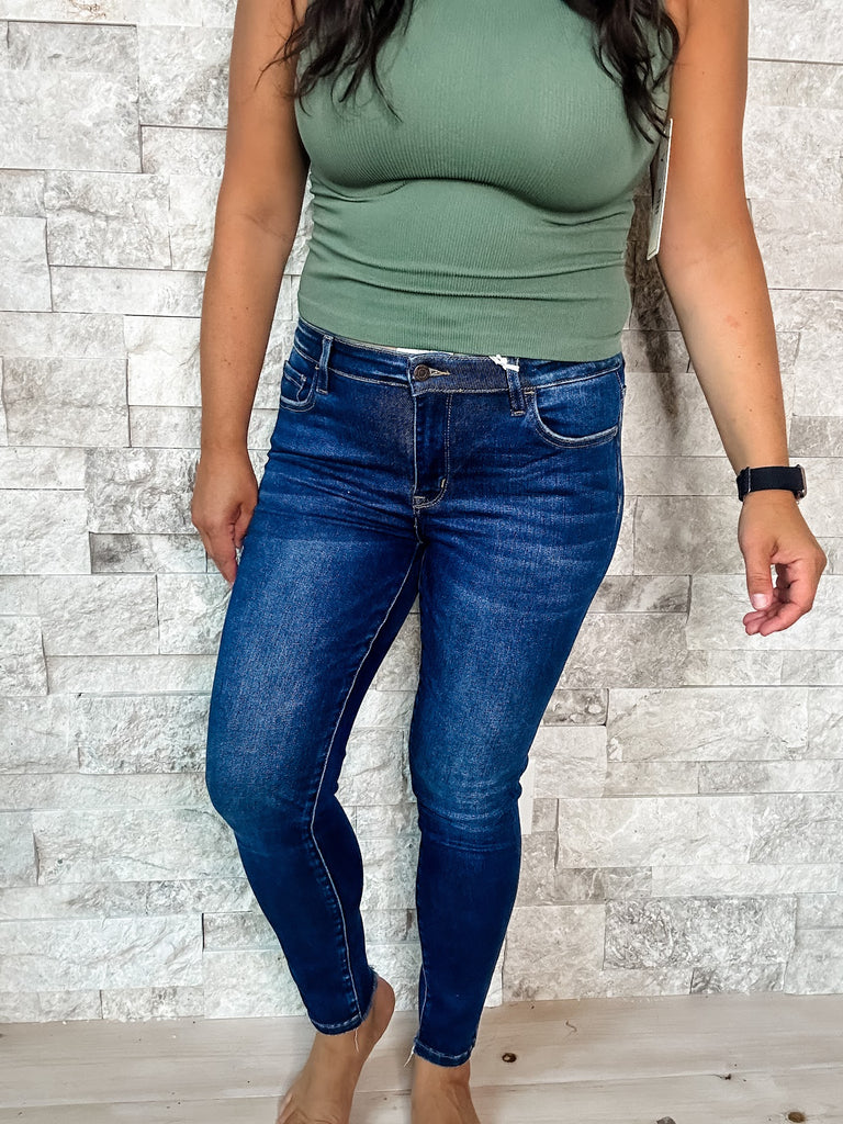 Show You Off Skinny Jeans (24-32)-200 Denim-Vervet by Flying Monkey-Hello Friends Boutique-Woman's Fashion Boutique Located in Traverse City, MI