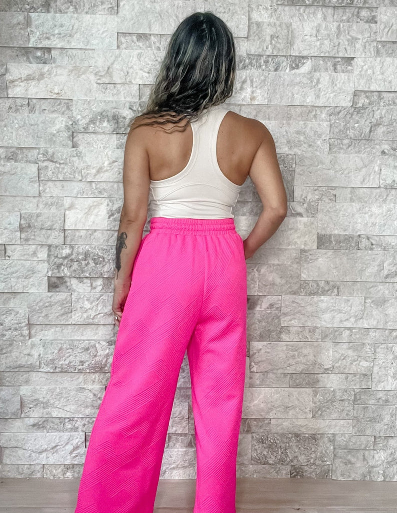 Headed Straight Home Bottoms in Hot Pink (S-XL)-230 Other Bottoms-JODIFL-Hello Friends Boutique-Woman's Fashion Boutique Located in Traverse City, MI