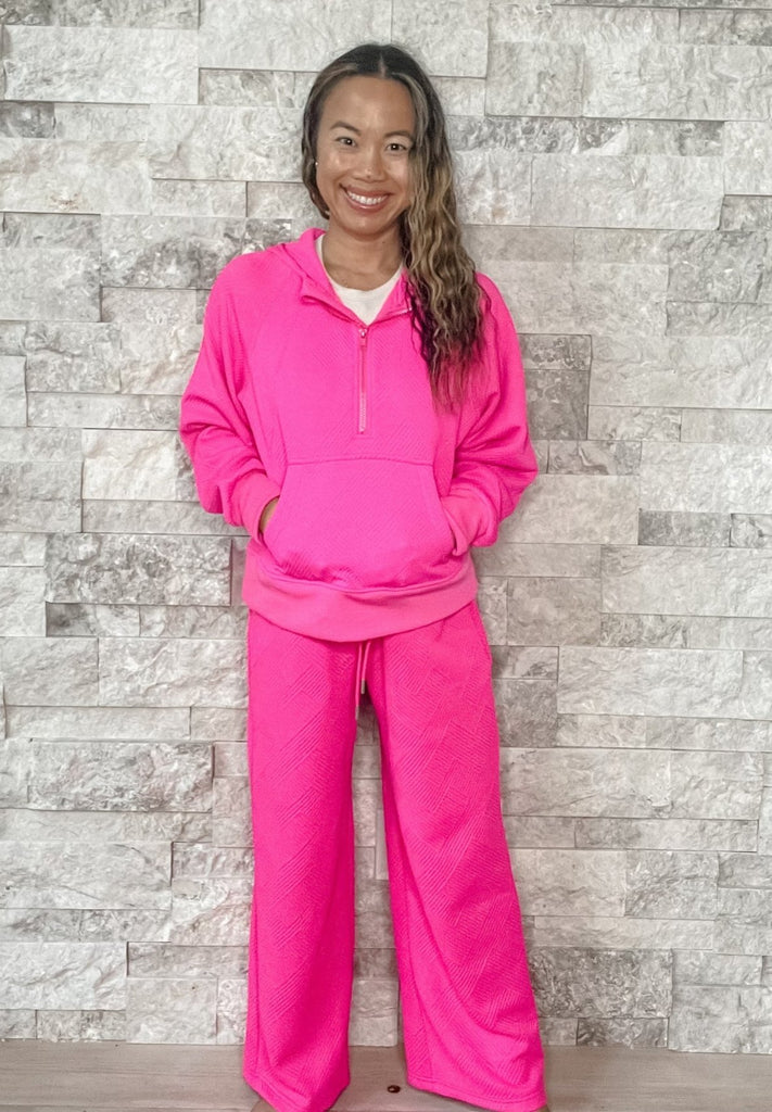 Headed Straight Home Bottoms in Hot Pink (S-XL)-230 Other Bottoms-JODIFL-Hello Friends Boutique-Woman's Fashion Boutique Located in Traverse City, MI