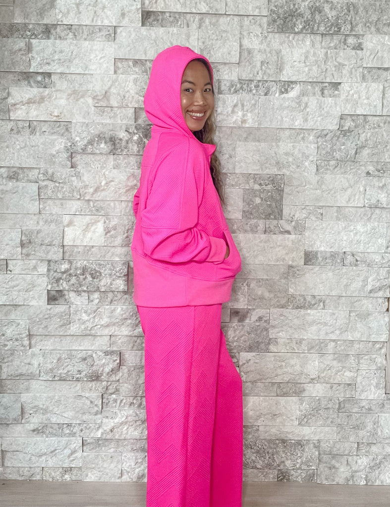 Headed Straight Home Top in Hot Pink (S-XL)-140 Sweaters-JODIFL-Hello Friends Boutique-Woman's Fashion Boutique Located in Traverse City, MI