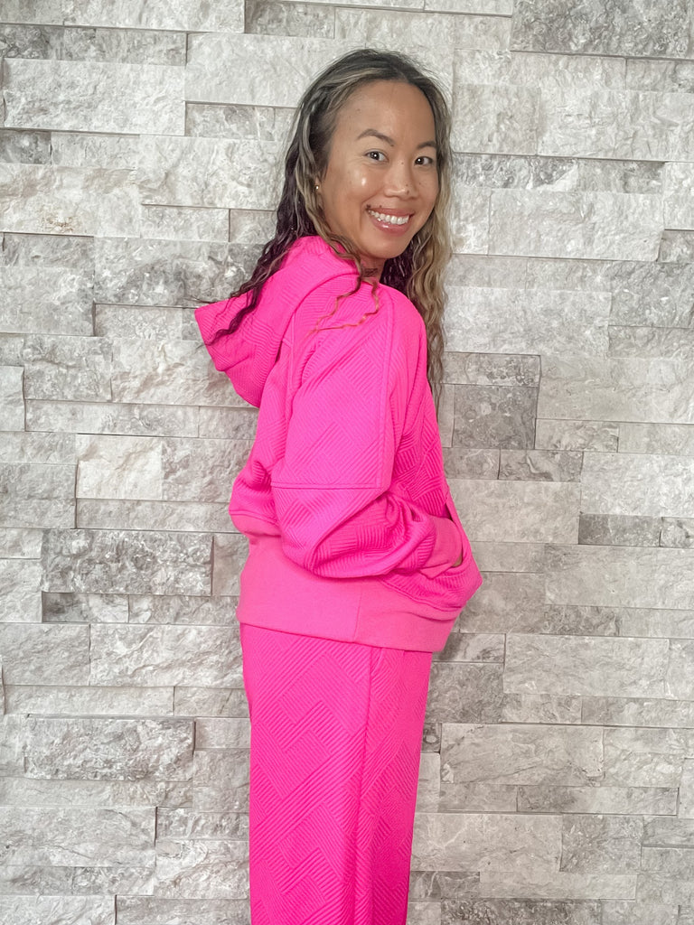 Headed Straight Home Top in Hot Pink (S-XL)-140 Sweaters-JODIFL-Hello Friends Boutique-Woman's Fashion Boutique Located in Traverse City, MI