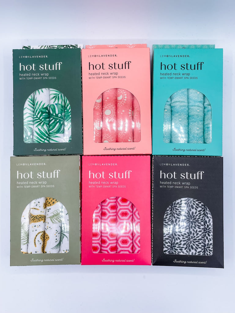 Lemon Lavender® Hot Stuff Heated Neck Wrap-300 Treats/Gift-DM Merchandising-Hello Friends Boutique-Woman's Fashion Boutique Located in Traverse City, MI