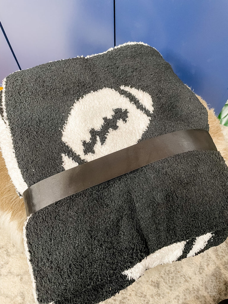 Reversible Football Blanket-300 Treats/Gift-Butterfly Threads-Hello Friends Boutique-Woman's Fashion Boutique Located in Traverse City, MI