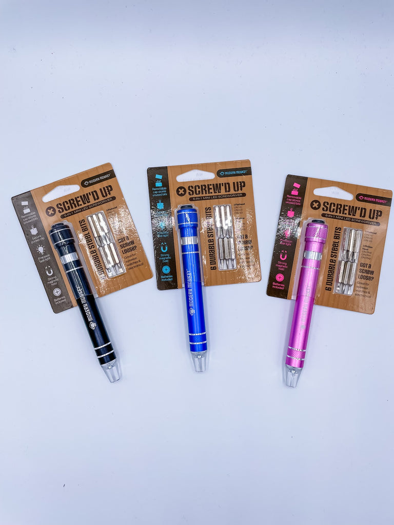 Modern Monkey Screw’d Up 6 in 1 Screwdriver-300 Treats/Gift-DM Merchandising-Hello Friends Boutique-Woman's Fashion Boutique Located in Traverse City, MI