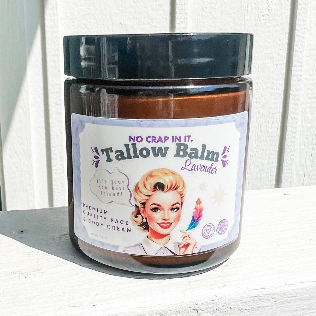 Tallow All Purpose Balm-500 History-No Crap In It-Hello Friends Boutique-Woman's Fashion Boutique Located in Traverse City, MI