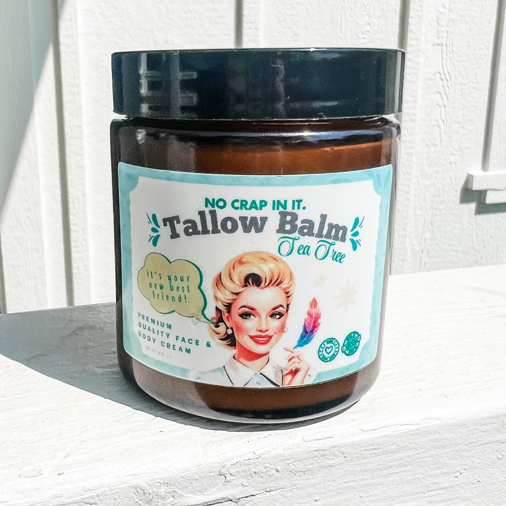 Tallow All Purpose Balm-500 History-No Crap In It-Hello Friends Boutique-Woman's Fashion Boutique Located in Traverse City, MI